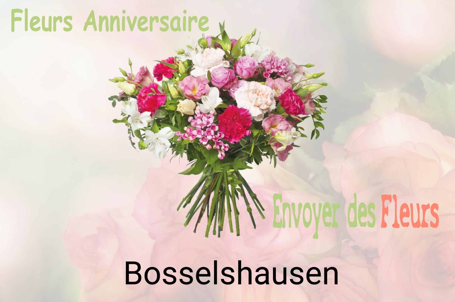 Bouquet de fleurs d’anniversaire livré à Bosselshausen